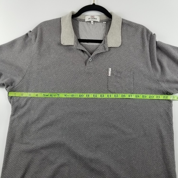 Ben Sherman 100% Cotton Polo in Grey, 2XL - Picture 4 of 10